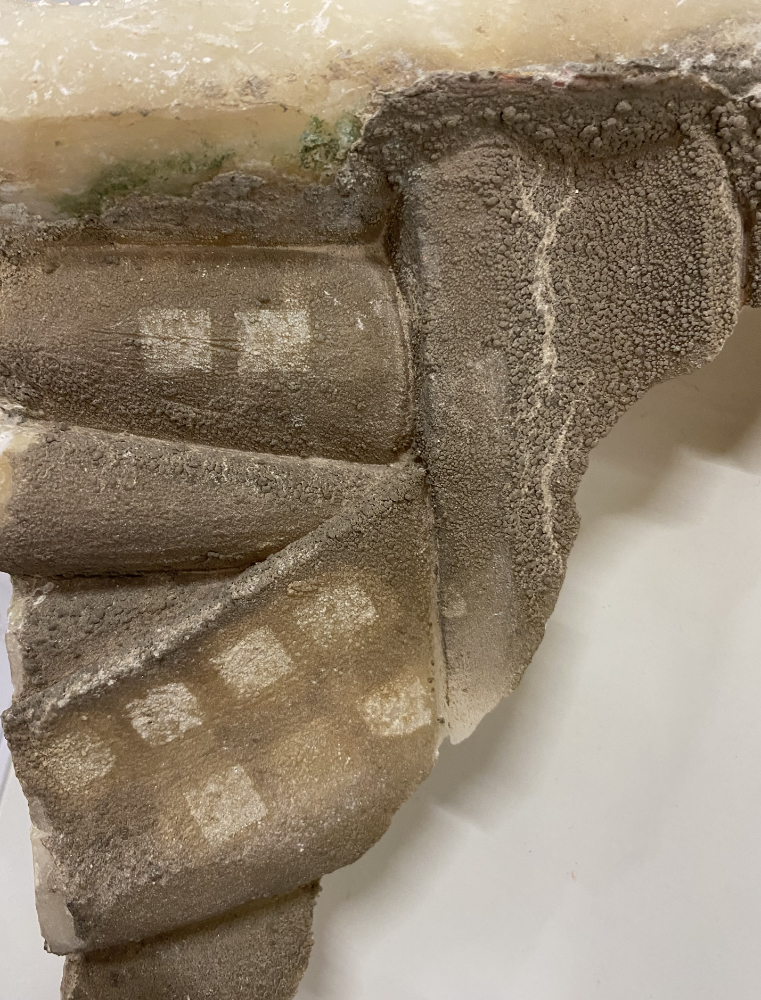 Essais de nettoyage par laser