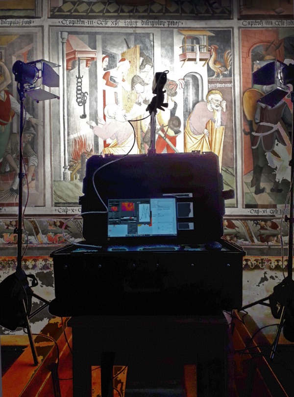 Thermographie IR stimulée par la valise Thermoart